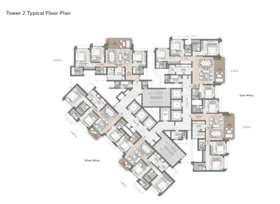 Lodha Aureus – Sewri layout 2