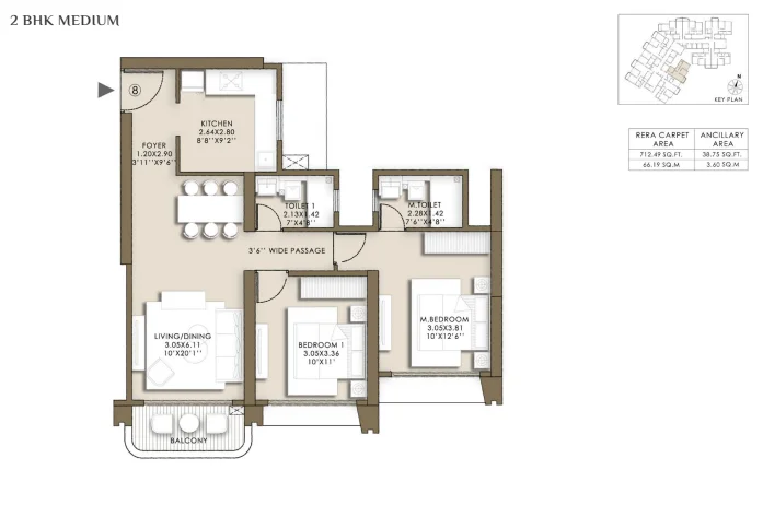 Island Cove – Mahim layout 2