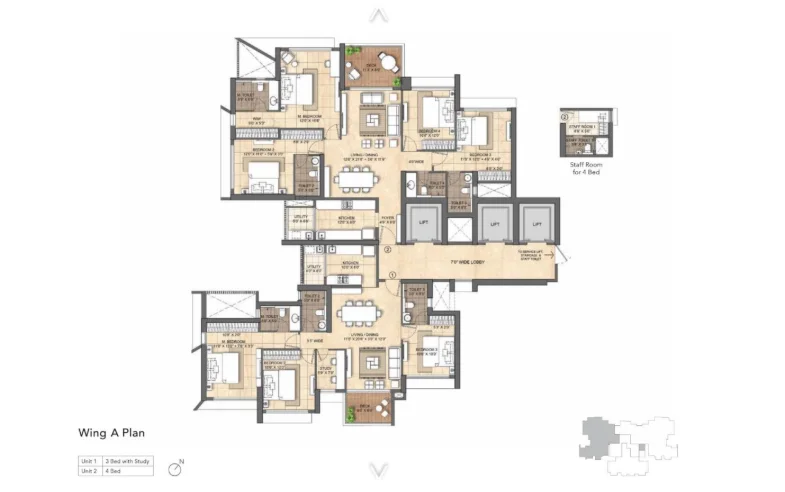 Lodha Bellevue, Mahalaxmi layout 2