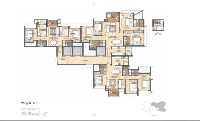 Lodha Bellevue, Mahalaxmi layout 3