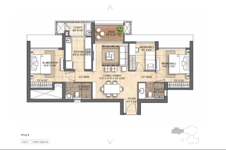 Lodha Bellevue, Mahalaxmi layout 7