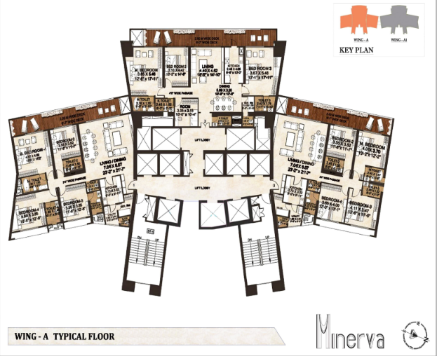 Minerva Sky Residences Mahalaxmi layout 7