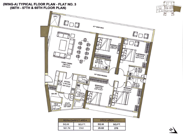 Minerva Sky Residences Mahalaxmi layout 8